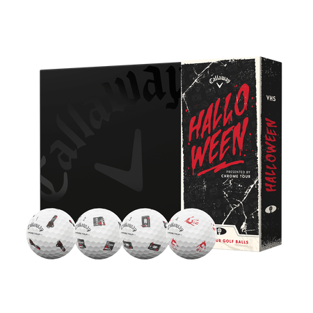 Chrome Tour Halloween Golf Balls
