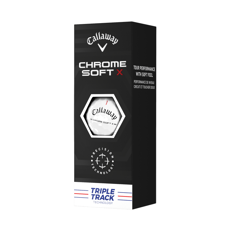Chrome Soft X Triple Track Golf Balls - View 5