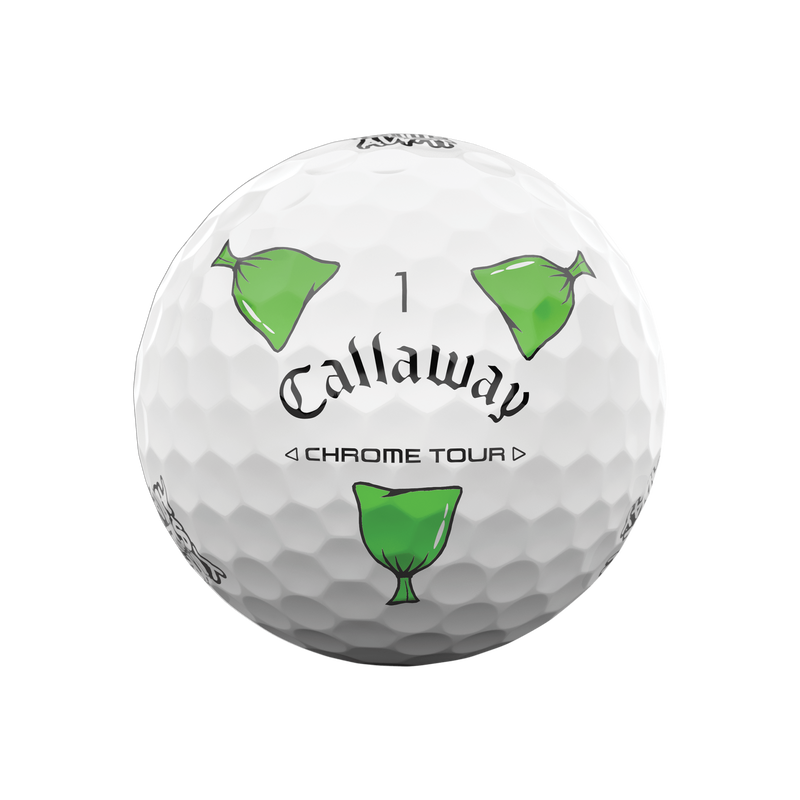 Chrome Tour Trash Talk Golf Balls - View 3