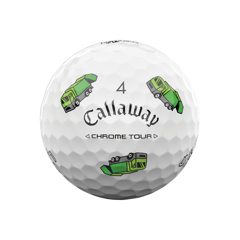 Chrome Tour Trash Talk Golf Balls - View 8