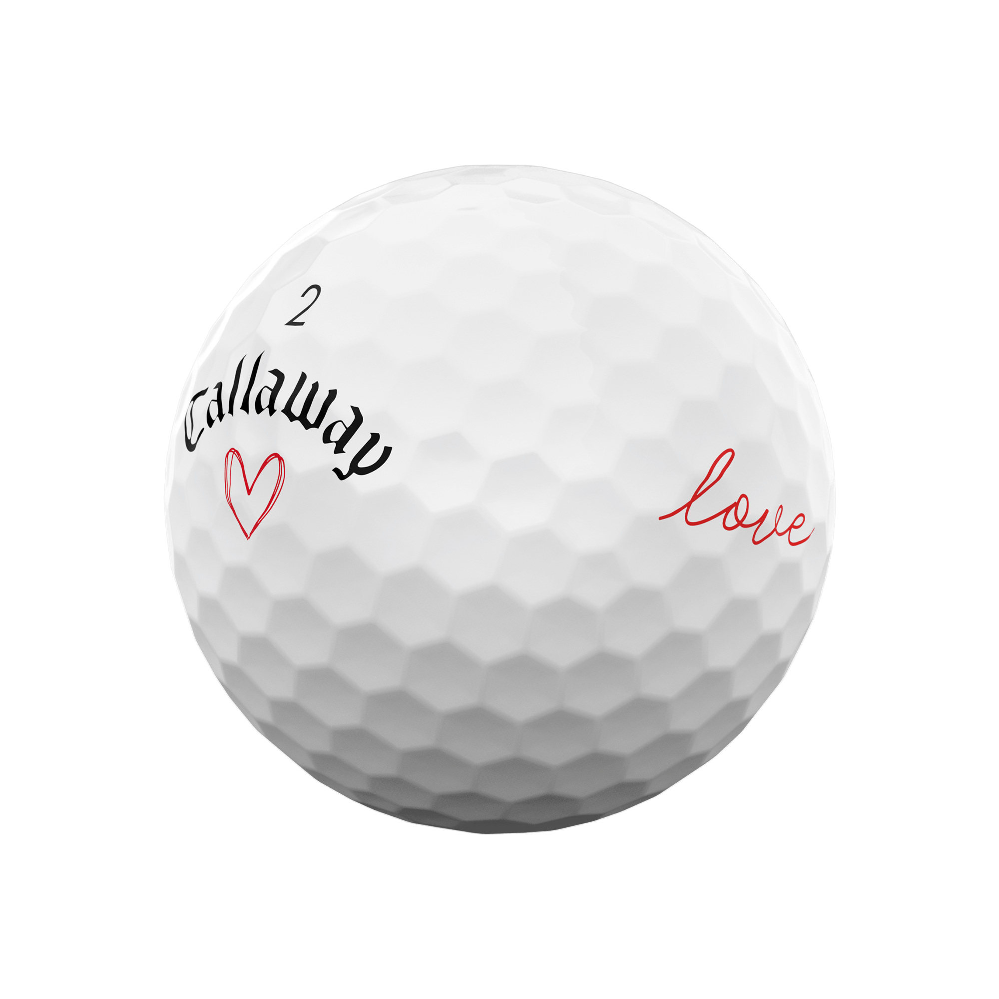 Supersoft Love Golf Balls