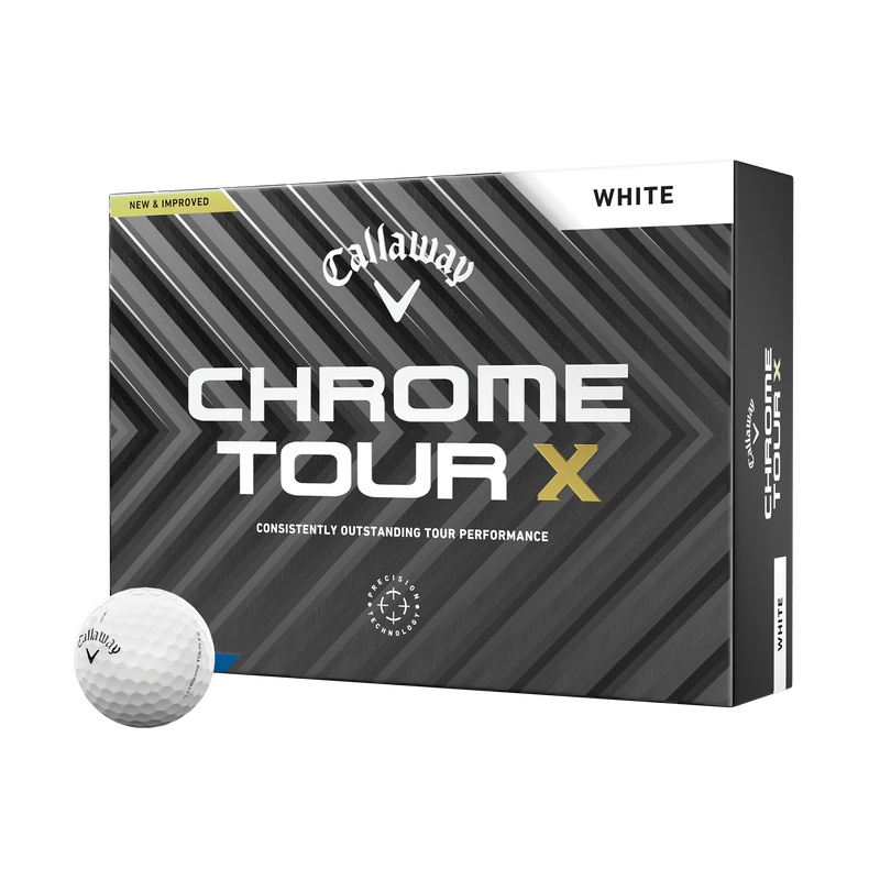 Chrome Tour X Golf Balls - View 1