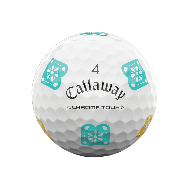 Chrome Tour Día de los Muertos Golf Balls - View 11