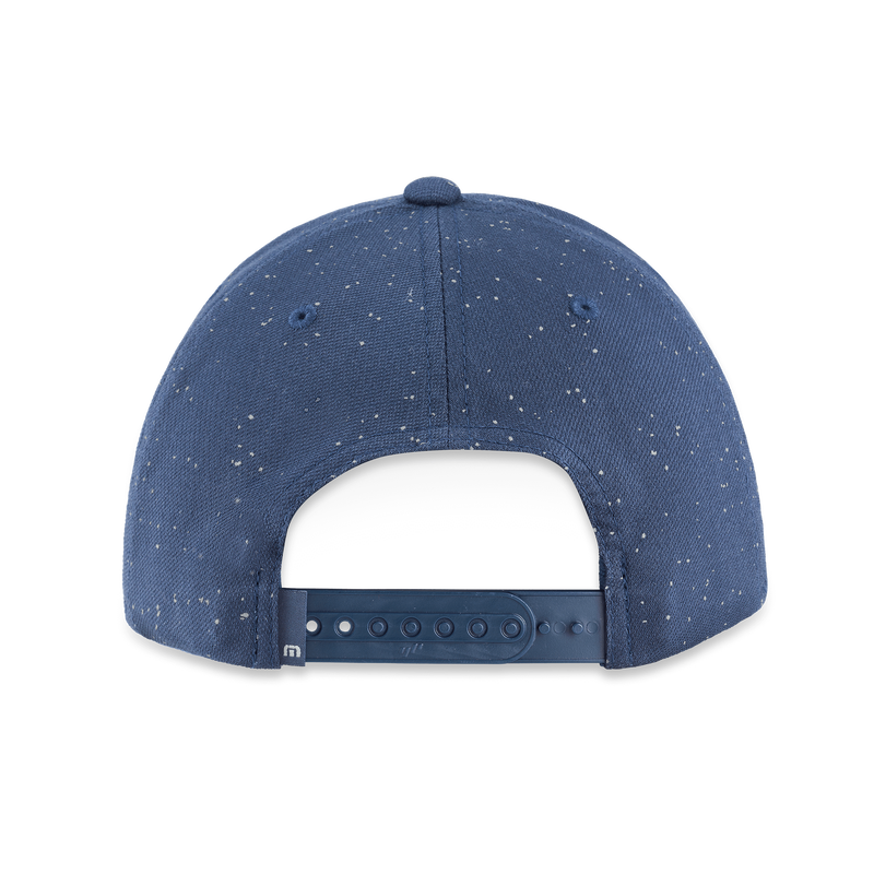 Eclipse Print Snapback Odyssey Swirl Patch Hat by TravisMathew - View 2