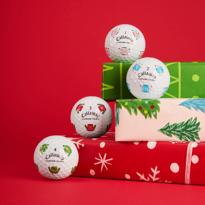 Chrome Tour Ugly Sweater Golf Balls - View 4