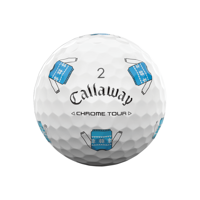 Chrome Tour Ugly Sweater Golf Balls - View 7