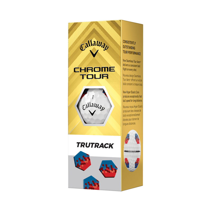 Chrome Tour TruTrack Golf Balls - View 5