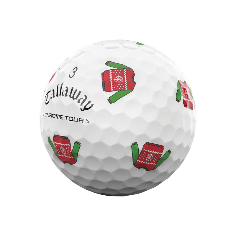 Chrome Tour Ugly Sweater Golf Balls - View 8