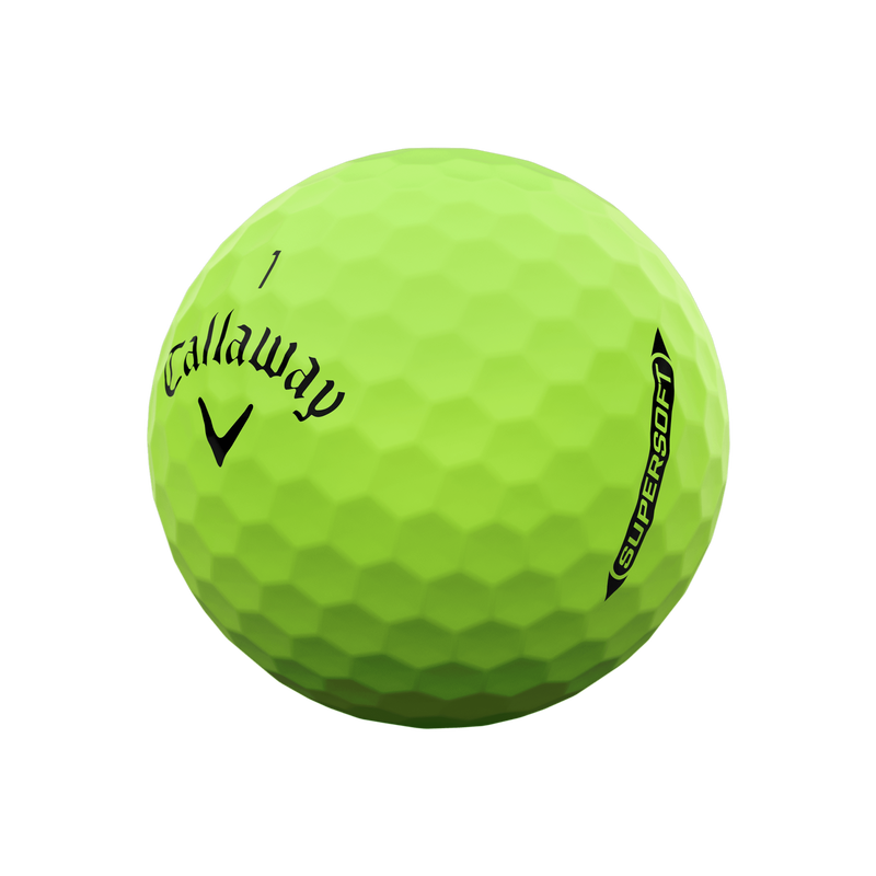Supersoft Matte Green Golf Balls - View 2
