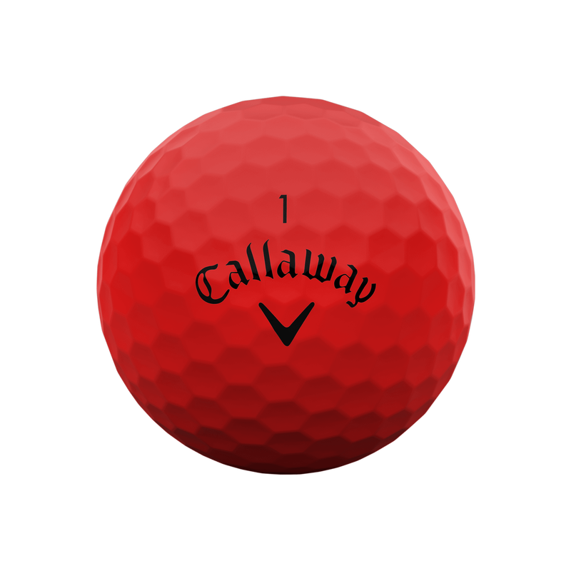 Supersoft Matte Red Golf Balls - View 3