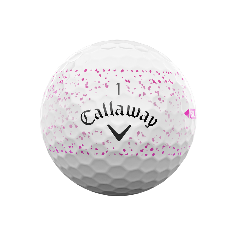 Supersoft Splatter 360 Pink Golf Balls - View 3