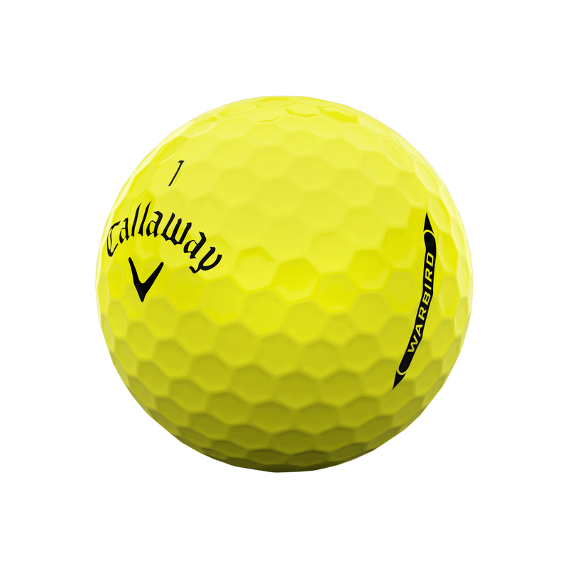 Warbird Distance+ Yellow Golf Balls - View 2