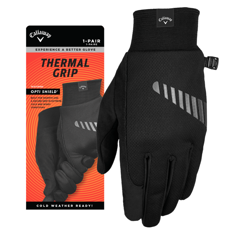 Women's Thermal Grip Golf Gloves (Pair) - View 1