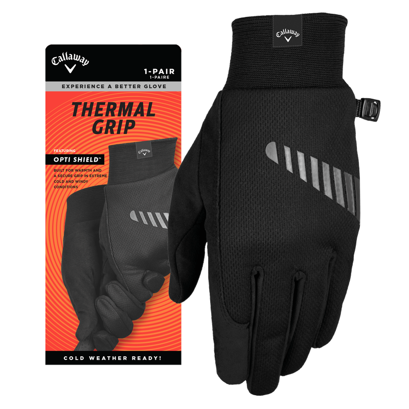 Thermal Grip Golf Gloves Pair - View 1