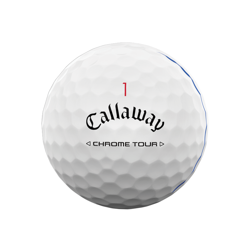 Chrome Tour Triple Track Golf Balls - View 3