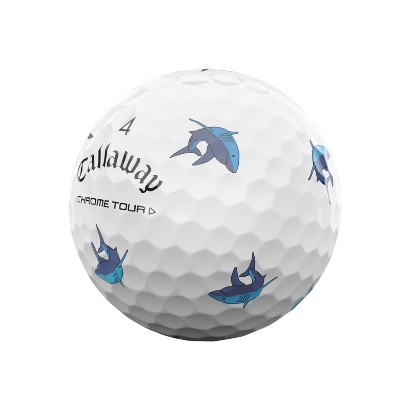 Chrome Tour Sharks Golf Balls - View 13