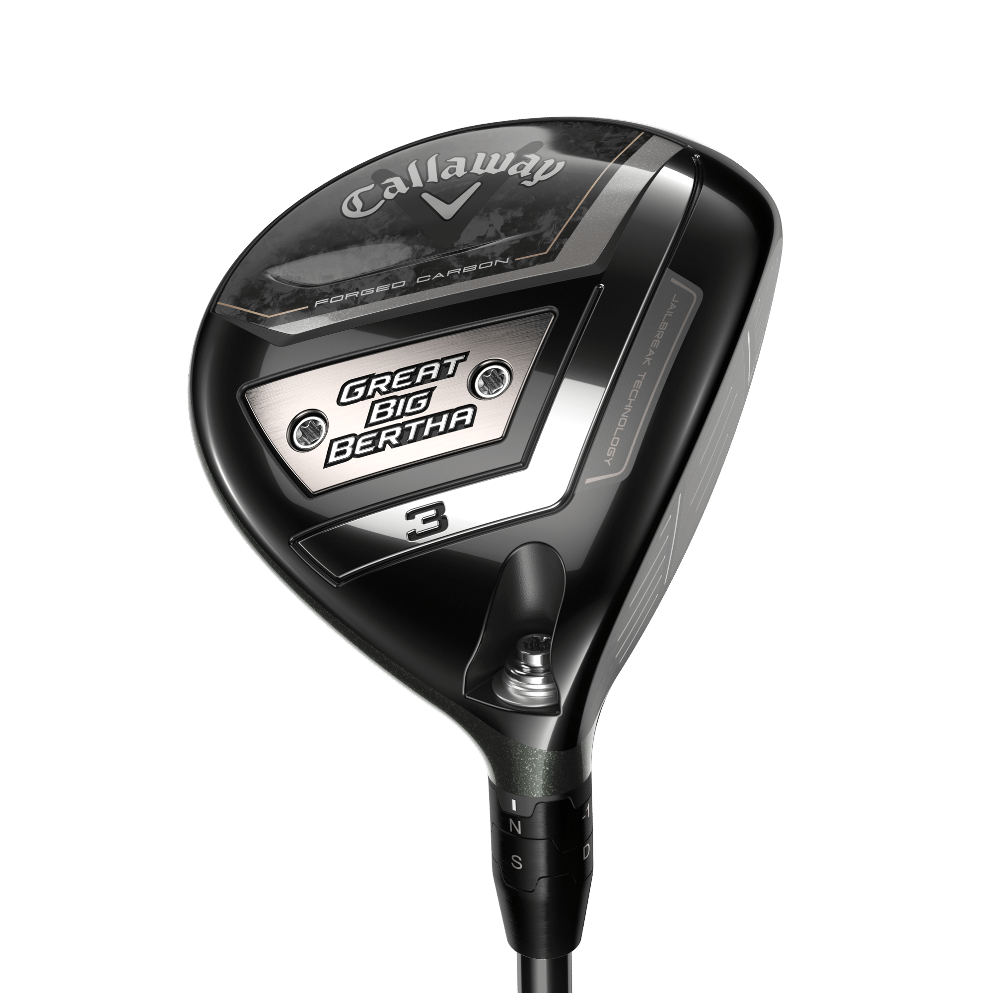 Callaway GREAT BIG BERTHA 3W 15°ヘッドのみ Great Big Bertha Fairway Woods