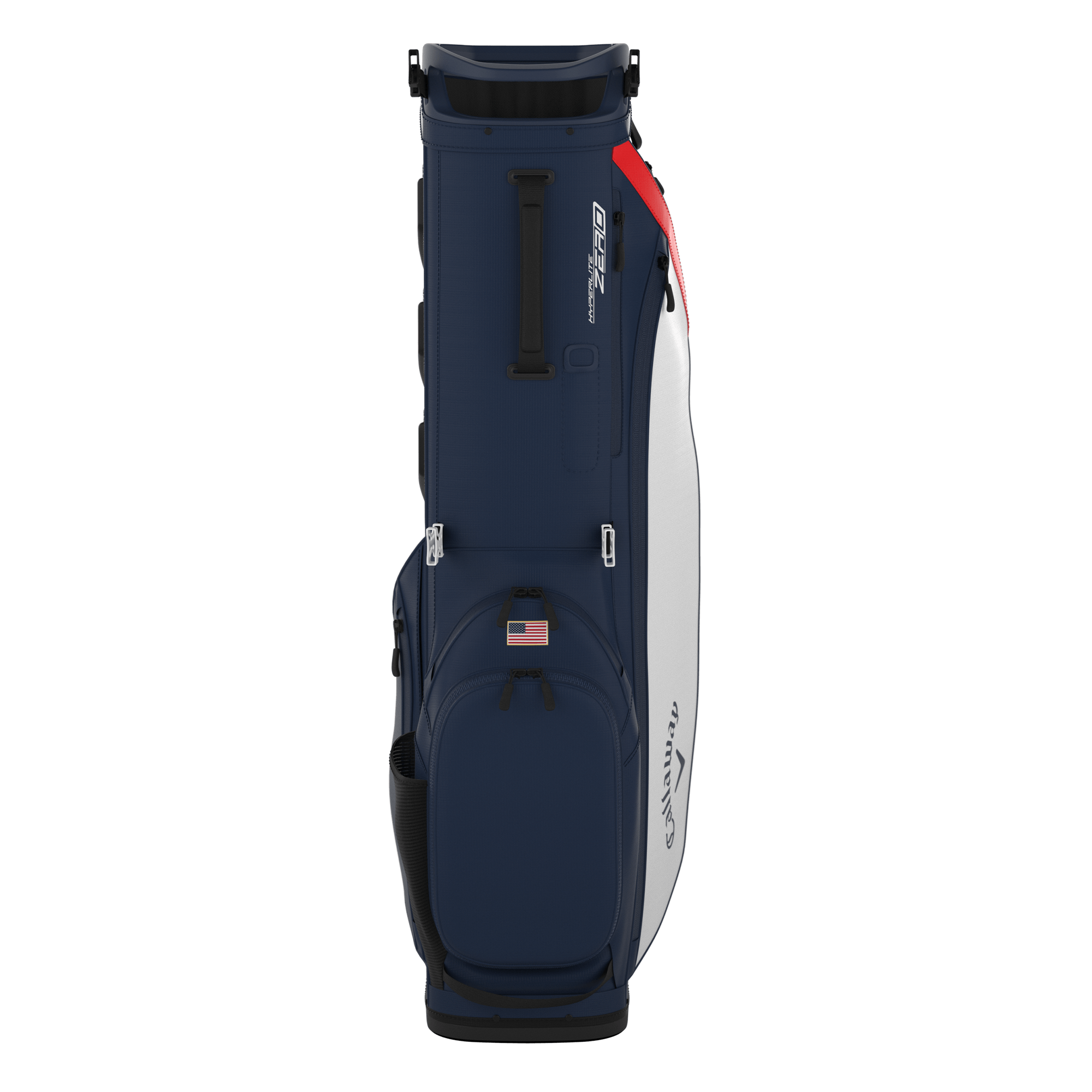 Sac De Golf Callaway Hyperlite Zero Stand 4 Diviseurs - Léger, Stable, Sans Housse