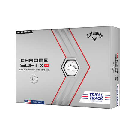 Balles de golf Chrome Soft X LS Triple Track