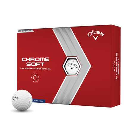 Balles de golf Chrome Soft