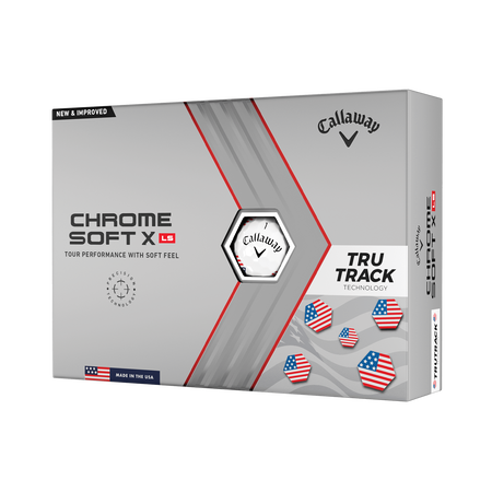 Chrome Soft X LS USA TruTrack Golf Balls