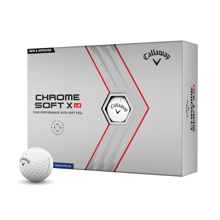 Balles de golf Chrome Soft X LS