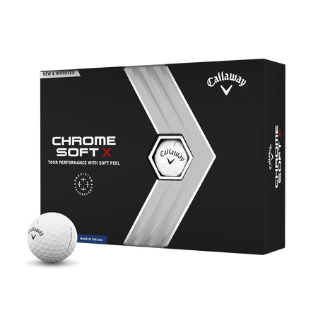 Balles de golf Chrome Soft X
