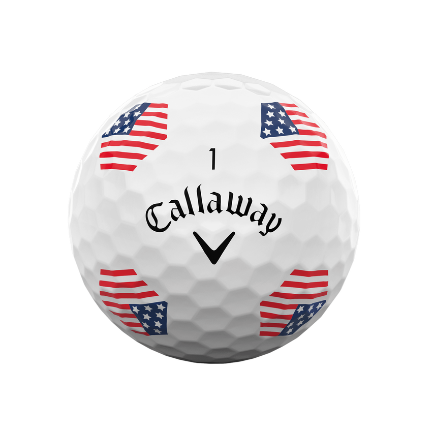 Chrome Soft USA TruTrack Golf Balls - View 3