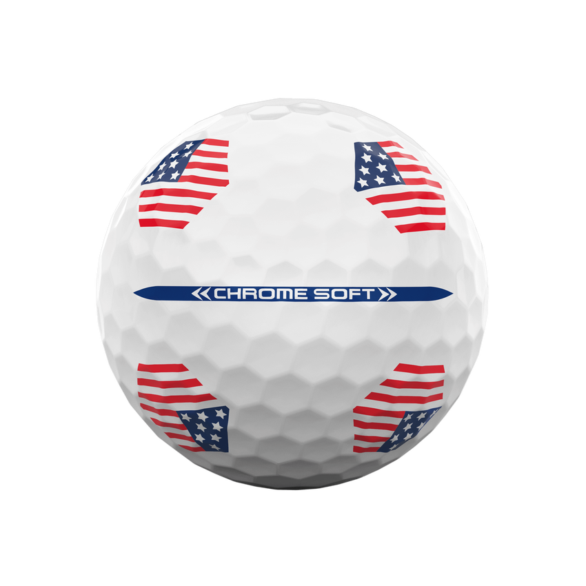 Chrome Soft USA TruTrack Golf Balls - View 4