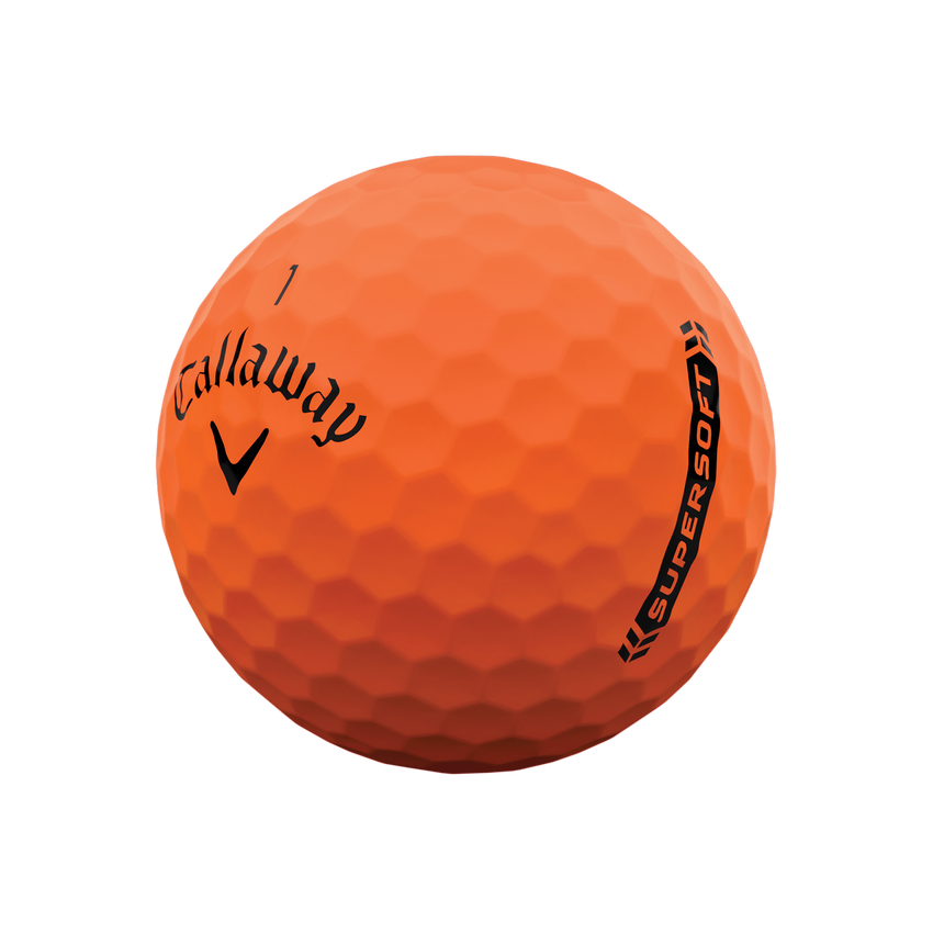 Balles de golf Supersoft Matte Jaune - View 2