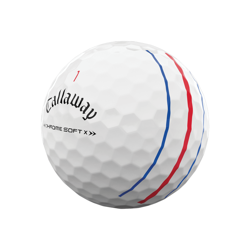 Balles de golf Chrome Soft X Triple Track - View 2