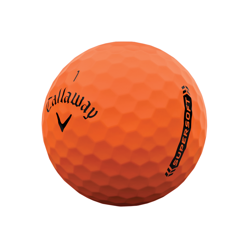 Balles de golf Supersoft Matte Jaune - View 2