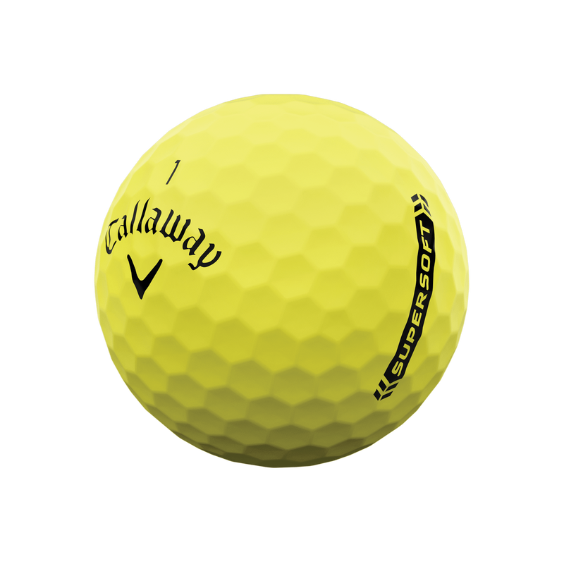 Balles de golf Supersoft Jaune - View 2
