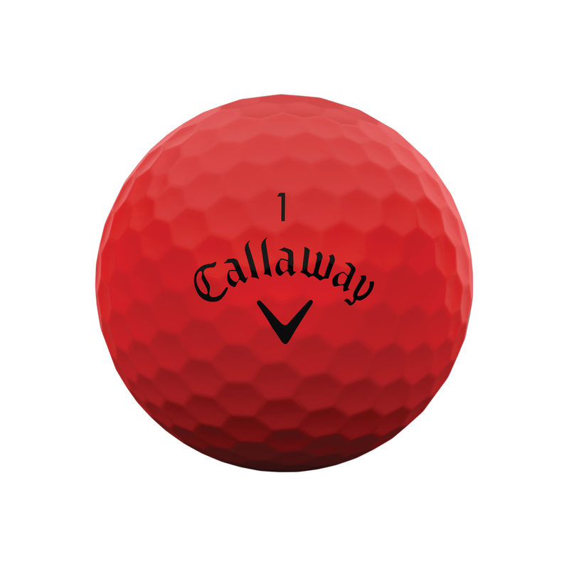 Balles de golf Supersoft Matte Rouge - View 3