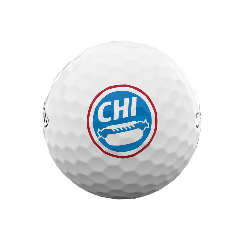 Supersoft Geo Collection Chicago Golf Balls - View 1