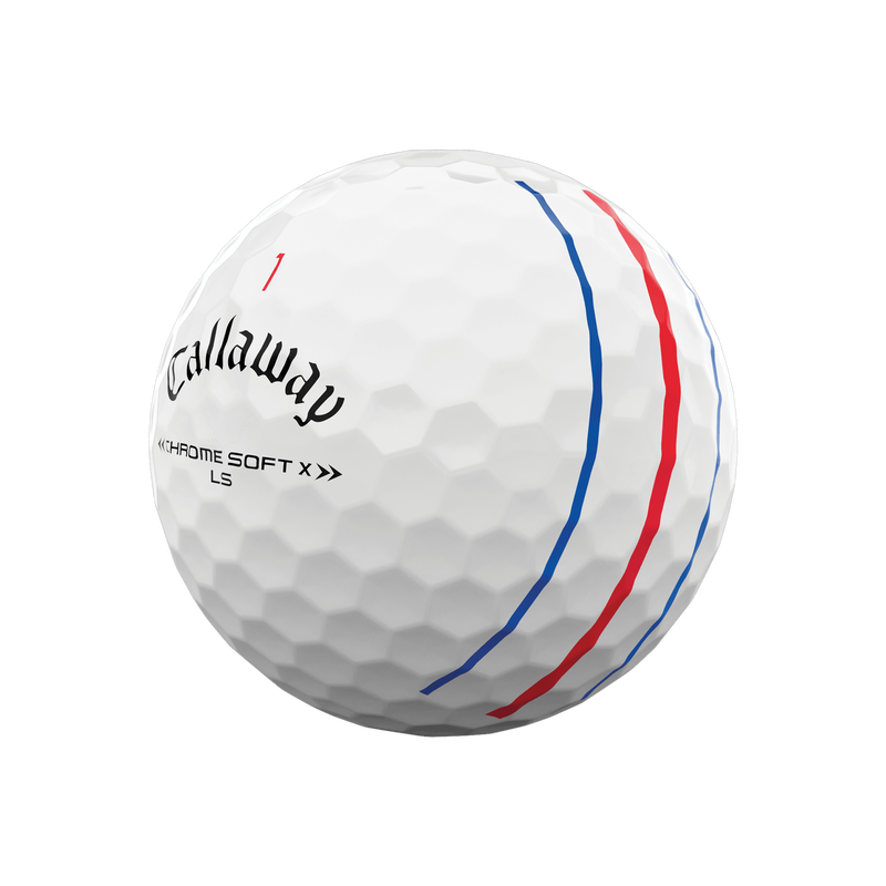 Balles de golf Chrome Soft X LS Triple Track - View 1