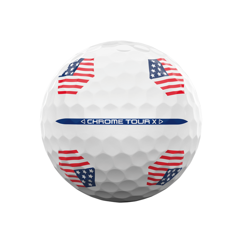 Chrome Tour X USA TruTrack Golf Balls - View 4
