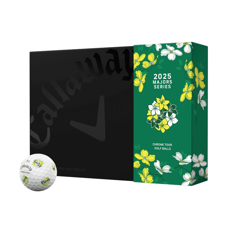 Chrome Tour Major Series: April Major Golf Balls - View 1