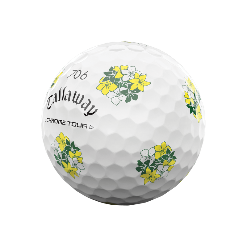 Chrome Tour Major Series: April Major Golf Balls - View 3