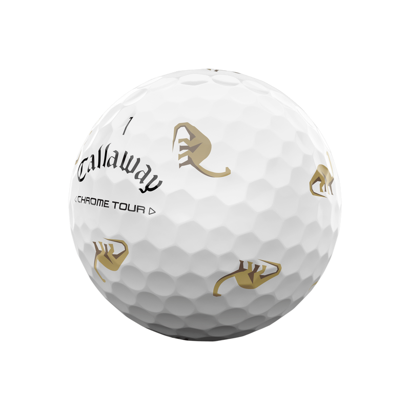 Chrome Tour Dino Golf Balls - View 4