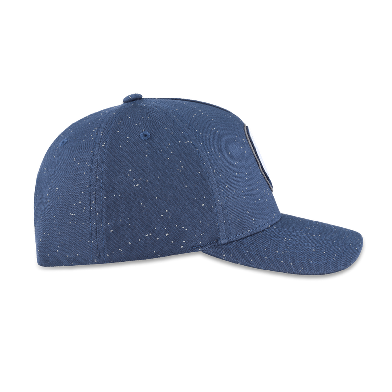 Eclipse Print Snapback Odyssey Swirl Patch Hat by TravisMathew - View 4