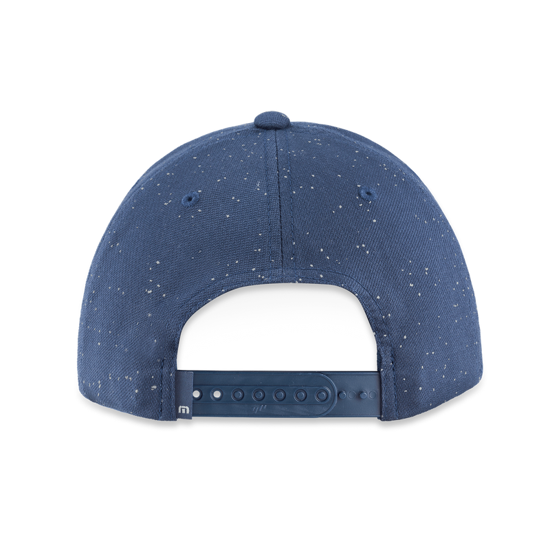 Eclipse Print Snapback Odyssey Swirl Patch Hat by TravisMathew - View 2