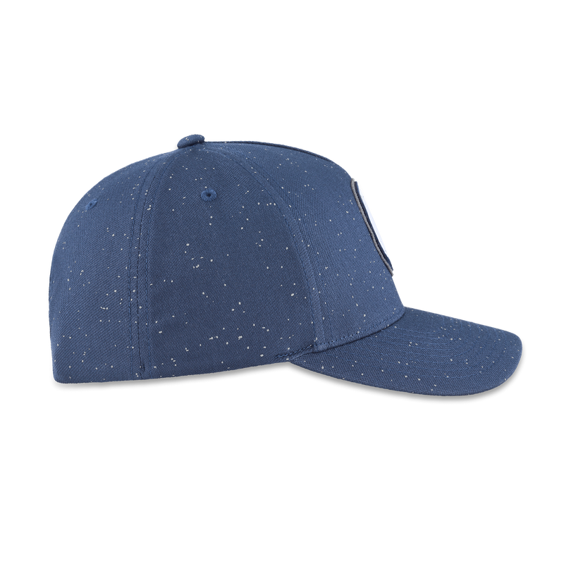 Eclipse Print Snapback Odyssey Swirl Patch Hat by TravisMathew - View 4