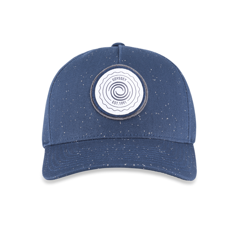 Eclipse Print Snapback Odyssey Swirl Patch Hat by TravisMathew - View 5