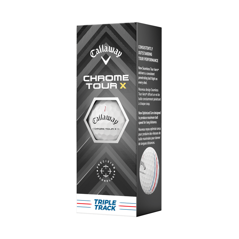 Ballons de golf Chrome Tour X Triple Track - View 4