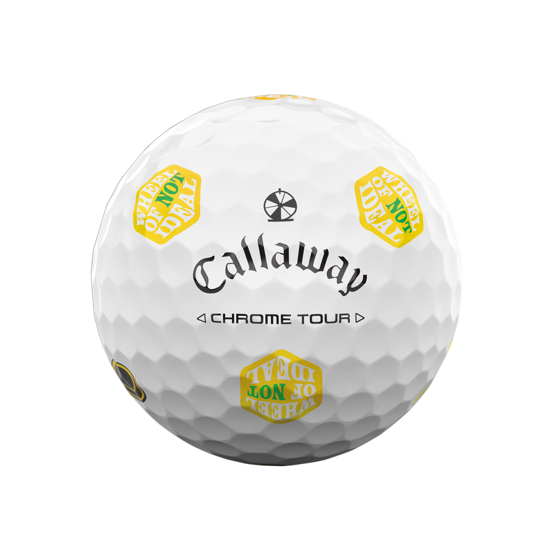 Balles de golf Chrome Tour Good Good Wheel of Not Ideal - View 3