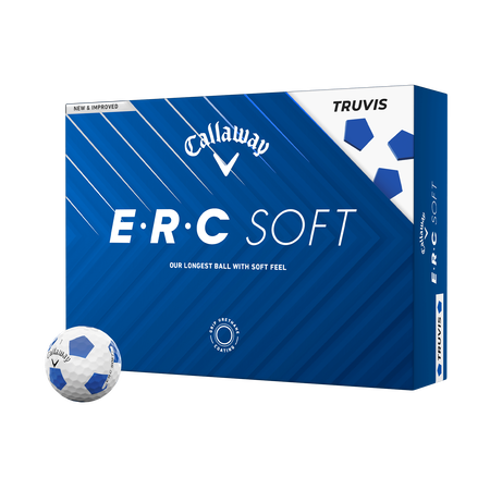 Balles de golf E•R•C Soft Truvis Blue