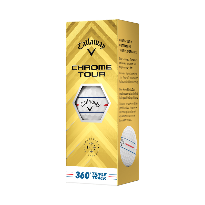 Balles de golf Chrome Tour 360 Triple Track - View 5
