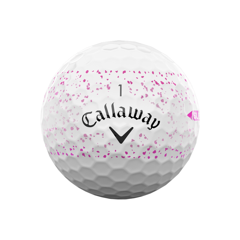 Balles de golf Supersoft Splatter 360 Rose - View 3