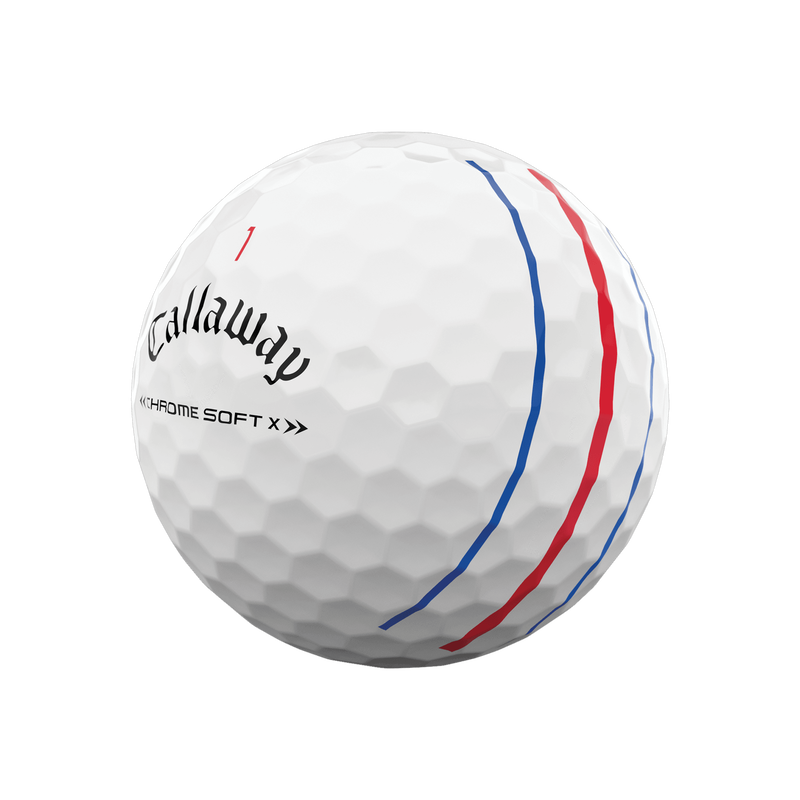 Ballons de golf Chrome Soft X Triple Track - View 2